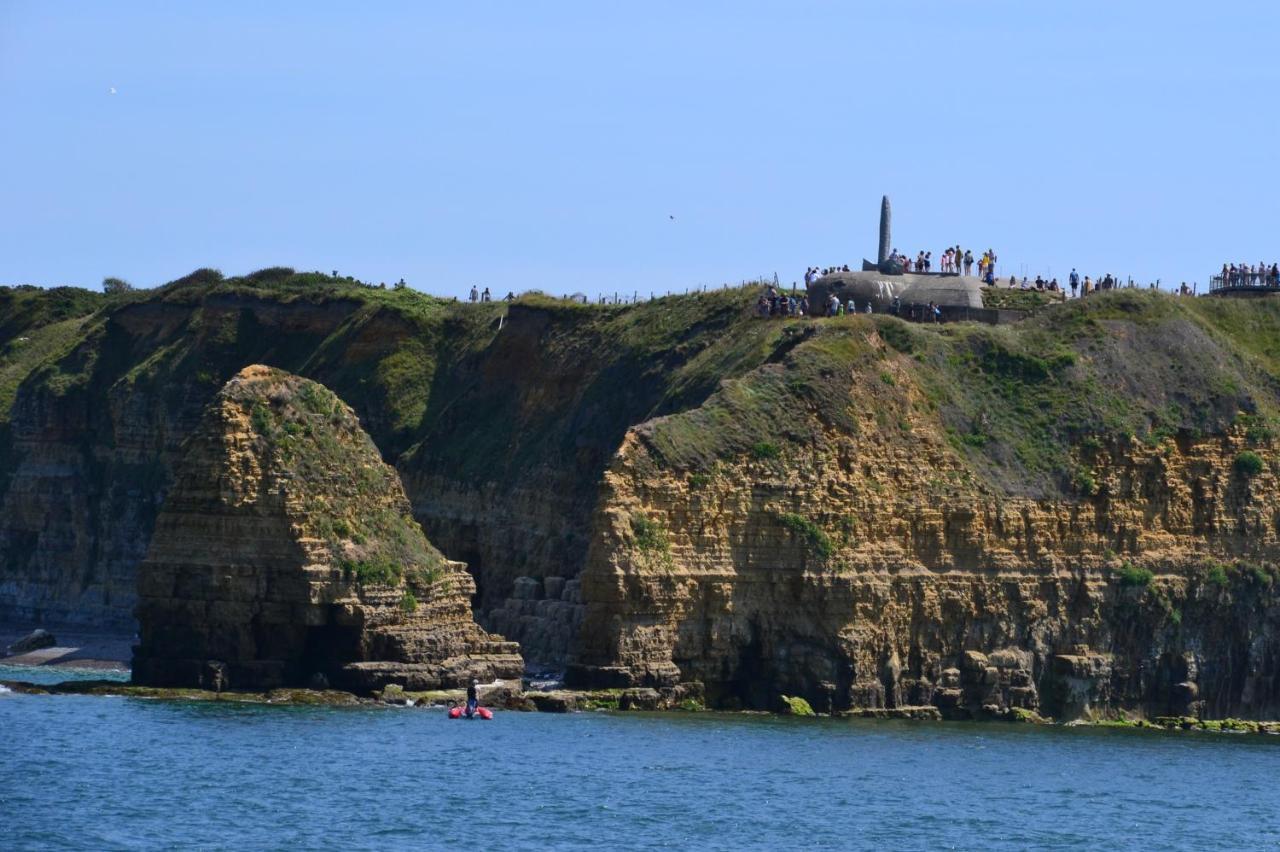 Gite "Au P'Tit Tourois" De Plain-Pied Tout Confort Avec Veranda Proche D'Omaha Beach Et De Bayeux Accueillant Les Animaux Екстер'єр фото